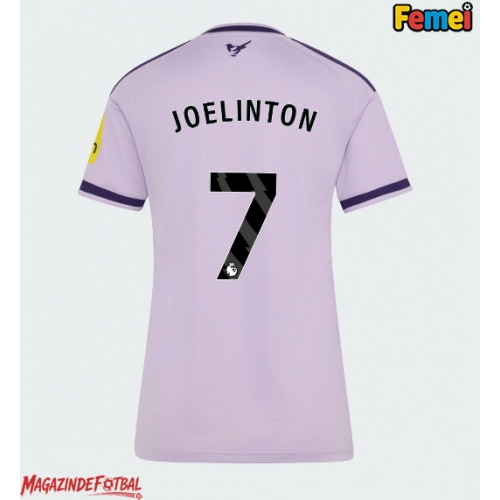 Newcastle United Joelinton #7 Tricou Fotbal Replică 2026-27 Femei Treilea Newcastle United Joelinton #7 Tricou Fotbal Replică 2026-27 Femei Treilea